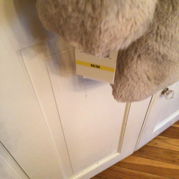 HP💝Lucky Brand Women’s Faux Fur Jacket in khaki size medium - Picture 8 of 8